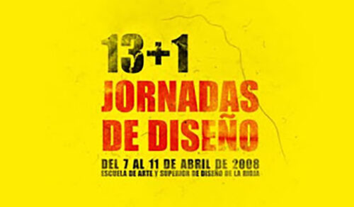14 (13 + 1) Jornadas de Diseño en la EASD Rioja