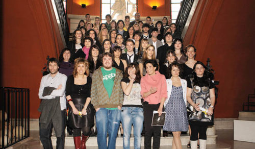 Acto de entrega de diplomas 2010.