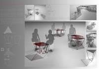 Premio. The Contest of wire furniture.