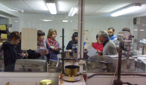 Visita a la la imprenta ARGRAF