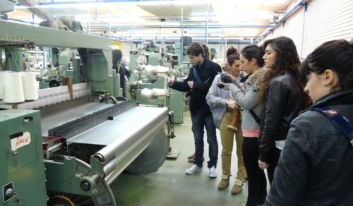 Visita a la fabrica de tejidos Fabril Sedera