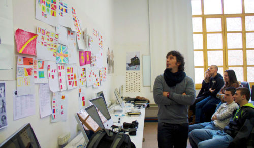 Taller de diseño gráfico con Eduardo del Fraile