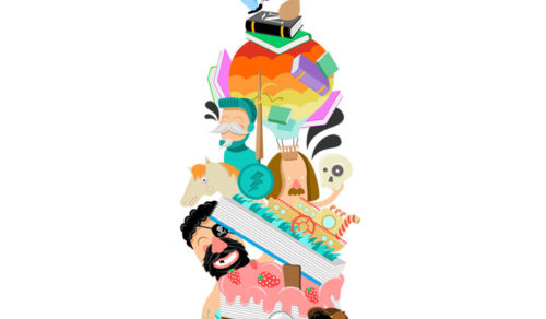 Cartel-etiqueta para celebrar el Día del Libro 12