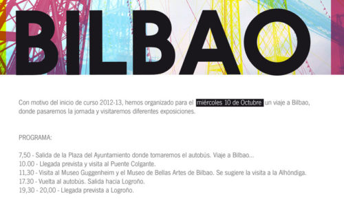 VIAJE DE INICIO DE CURSO A BILBAO