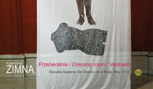 Exposición de Katarzyna Zimna Przebieralnia / Dressing room / Vestuario