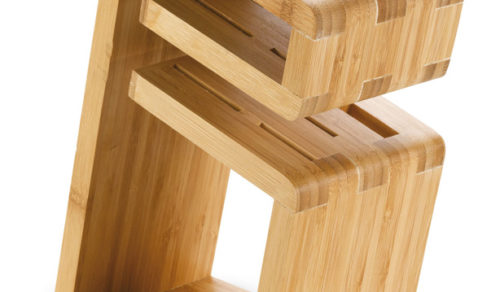 Taco de cuchillos diseñado por Borja Andrés y producido por Bueno Hermanos