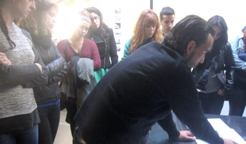 Seguimiento a una obra en 4º de interiorismo.