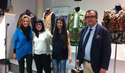 Leire Roca, alumna de 2º de Moda, premiada con el  “Mejor Diseño” de la III Pasarela de la Verdura