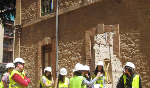 Visita a las obras del Palacio de Justicia de 3º y 4 de Interiores