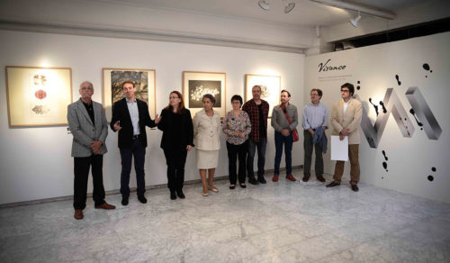 Inauguración de la exposición del VII Premio de Grabado y Vino Fundación Vivanco