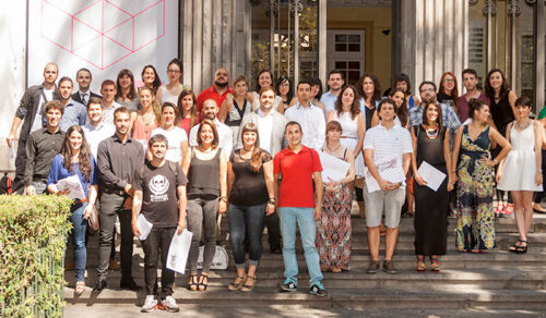 Acto de entrega de diplomas 2014