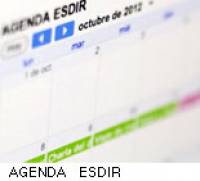 Agenda Esdir para el curso 14-15