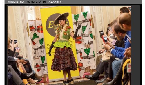 L’Espresso se hace eco del desfile de la verdura