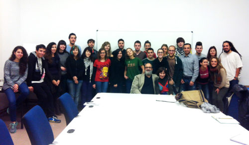 Charla de Juan Barbacil acerca de la comunicación del grupo Freixenet