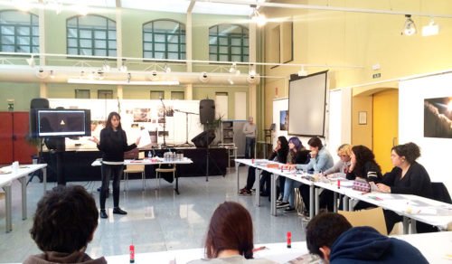 1º de Gráfico en el taller ‘Street Art Attack’ con Aïda Gómez (Artefacto)