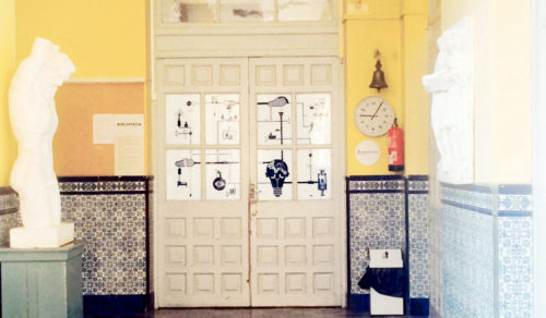 Nuevo vinilo decorativo en la Escuela