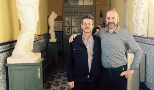 Jorge de Buen y el colectivo Palabras Mayores en la Esdir