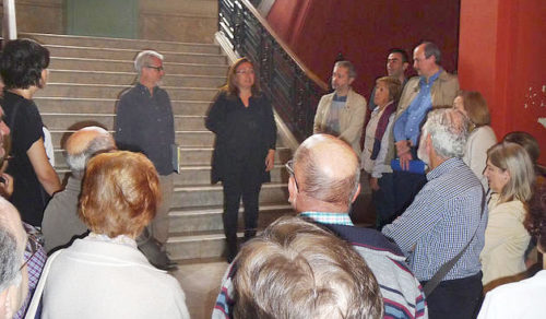 Visita de la Fundación del COAR a la Esdir