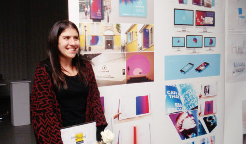 Nerea Simón, alumna de gráfico, gana el 3er PREMIO en el concurso internacional DesignMeeting 2015