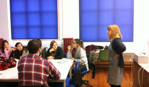 Charla de Raquel Pelta en la Esdir