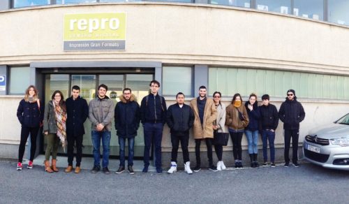 VISITA DE 3º DE PRODUCTO A REPROCENTRO DIGITAL