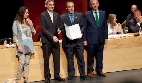 Los profesores de la Esdir Jorge Montes y Eduardo Martínez galardonados por la UR