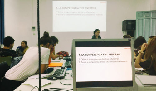 Taller de empresa impartido por Phics & Graphics y Maccao