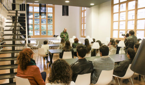Álvaro Ybarra en la Esdir