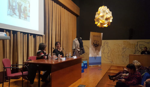 Conferencia de Matilde Costa (Skandal) en el Salón de Actos