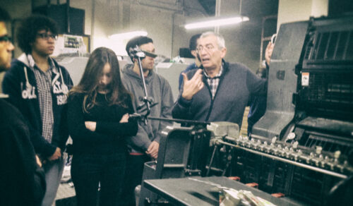 Visita a la imprenta Vidal