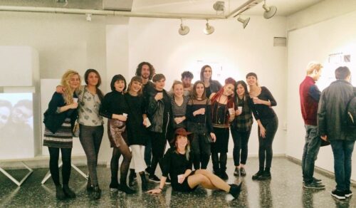 Inauguración de la exposición “vale, vale” organizada por los alumnos Erasmus