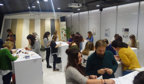 Tipografía II acude a CALIGRAFIORA, exposición en Experience Room Fiora.