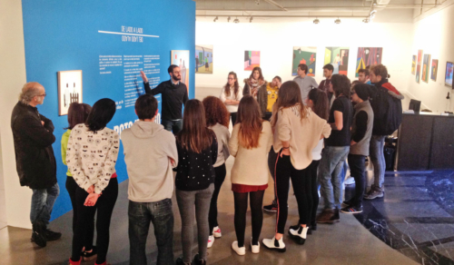 Visita a la expo de El ROTO