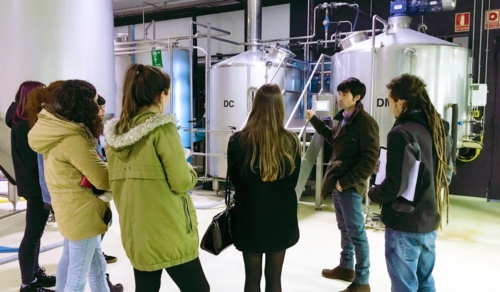 EL MÁSTER DE PACKAGING VISITA LA CERVECERA CERIUX