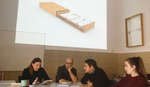 Albert Martínez López-Amor, Víctor Palau y Ana Gea en el Máster de Packaging