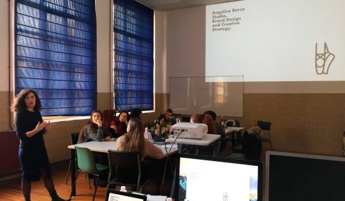 Angélica Barco en el Máster de Packaging