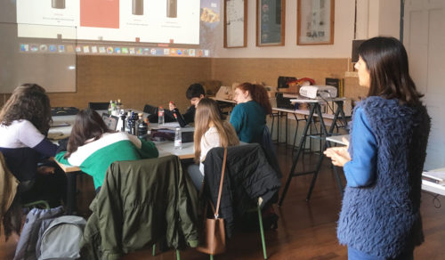 Amaya Cebrián de Bodegas LAN en el Máster de Packaging