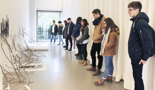 Visita a la exposición “Lo por hacer” de Blanca Navas