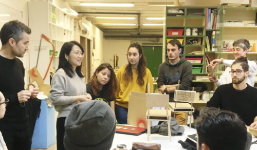 Visita Zhang Li y finalización del taller Open Design