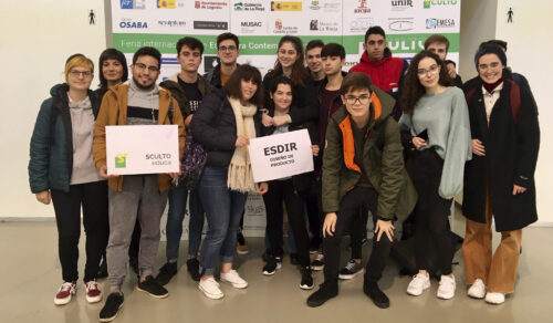 1º de producto visita Sculto y la colección de escultura del MUSAC