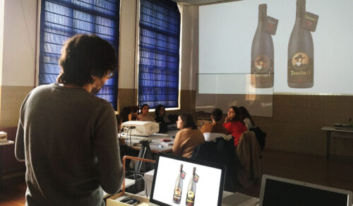 Gonzalo Díaz en el Máster de Packaging