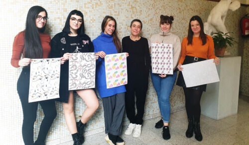 Estampación textil con Miriam Ocariz