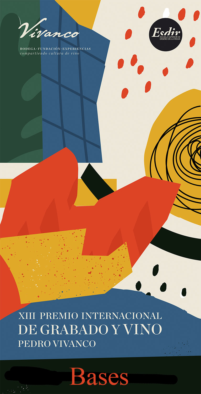Bases del XIII Premio de Grabado y Vino Pedro Vivanco