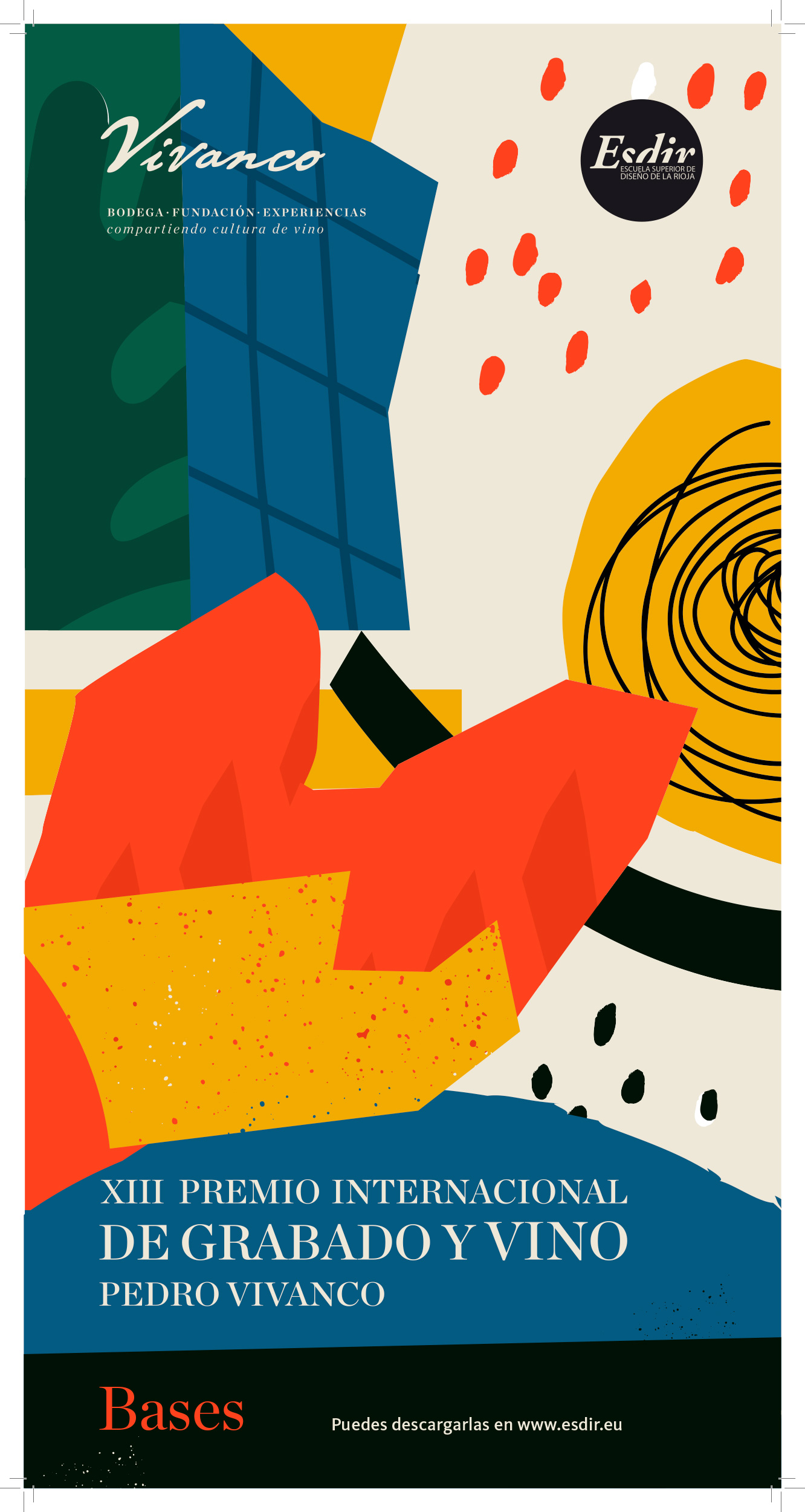Bases del XIII Premio de Grabado y Vino Pedro Vivanco