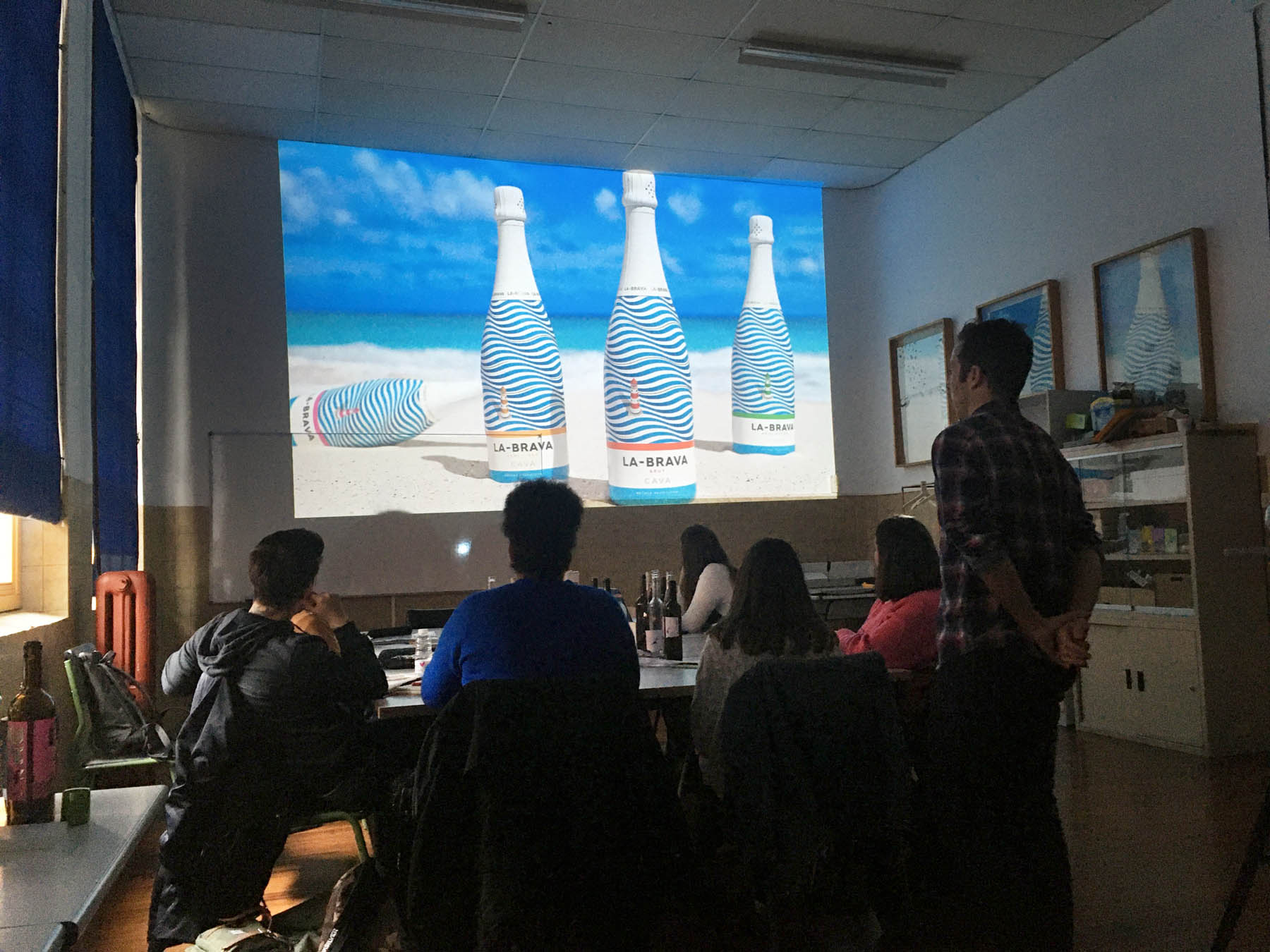 Carles Sala del estudio Bulldog en el Máster de Packaging