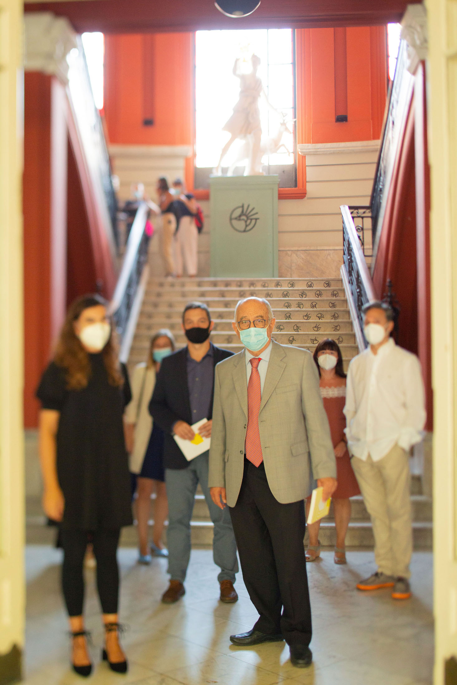 El Consejero de Educación y Cultura, Pedro Uruñuela, visita la Esdir