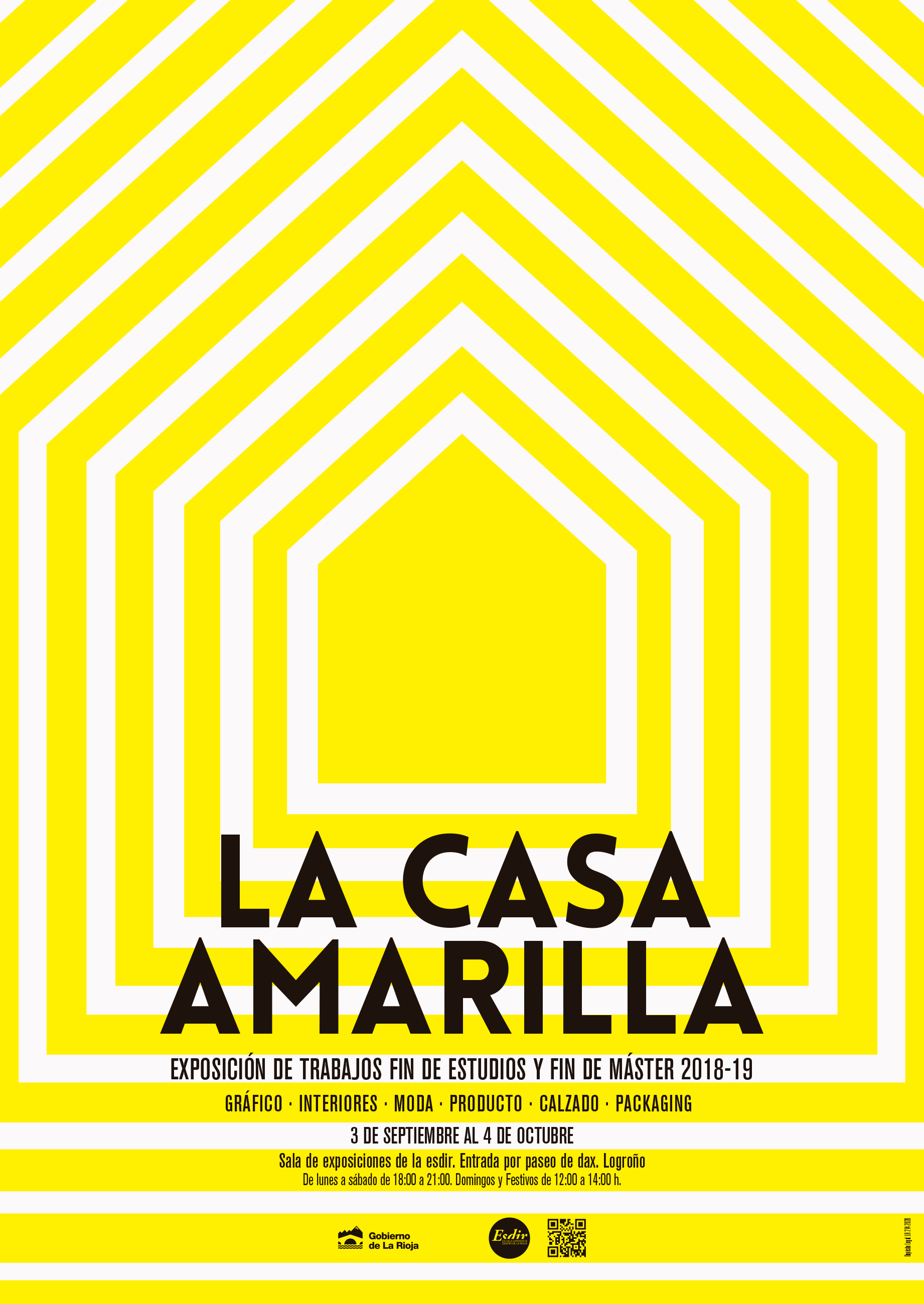 La Casa Amarilla. Exposición de los TFE y TFM 2019