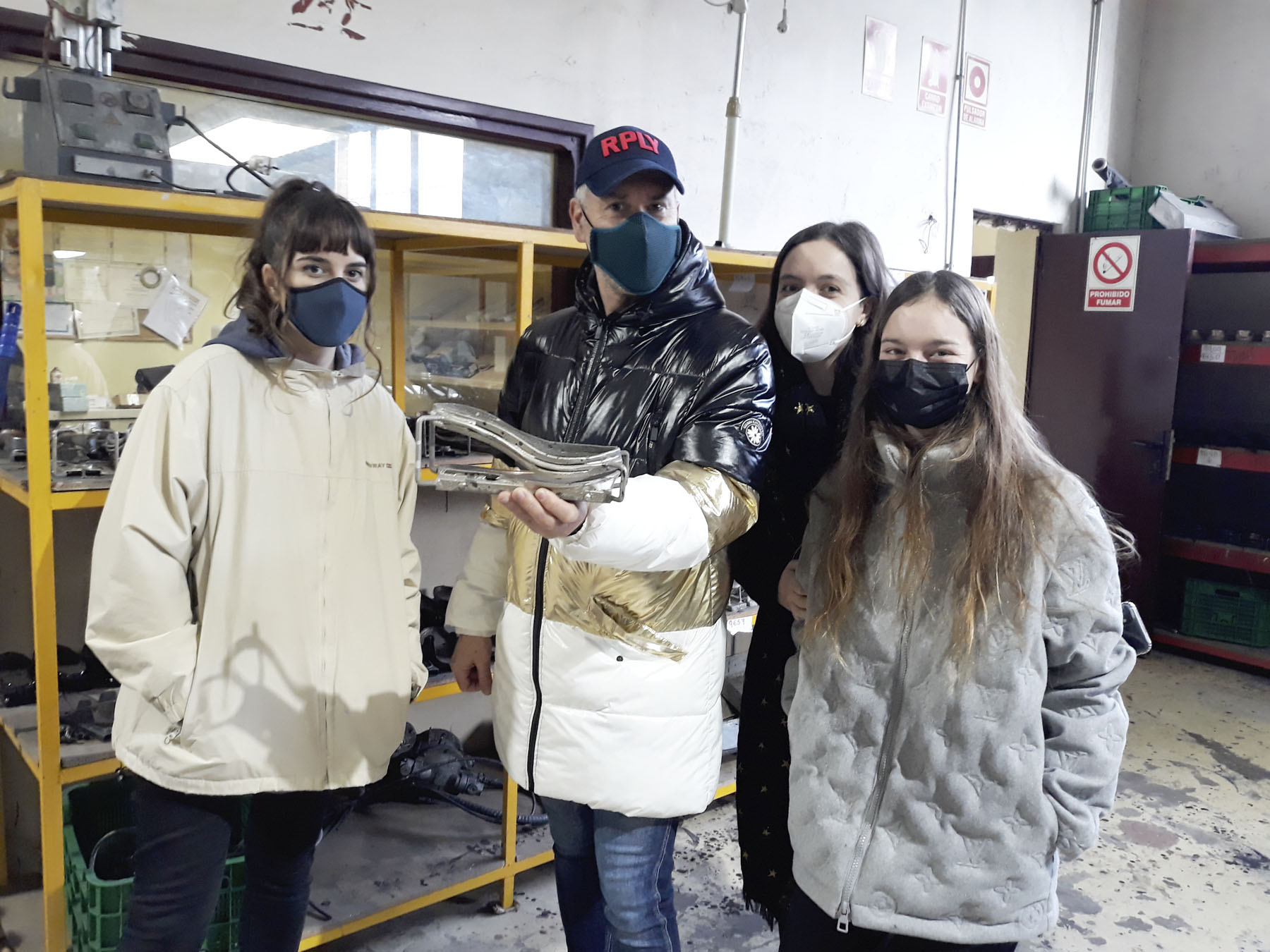 Visita del Máster de Calzado a Pitillos