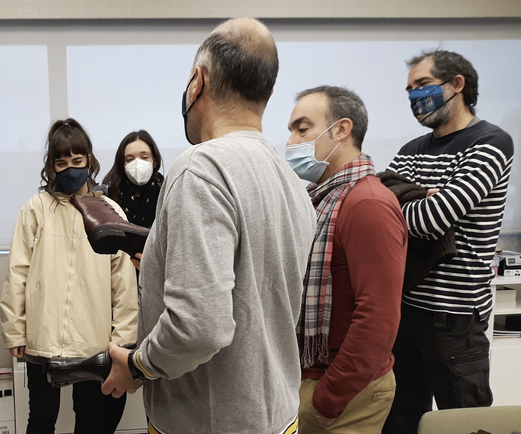 Visita del Máster de Calzado a Pitillos