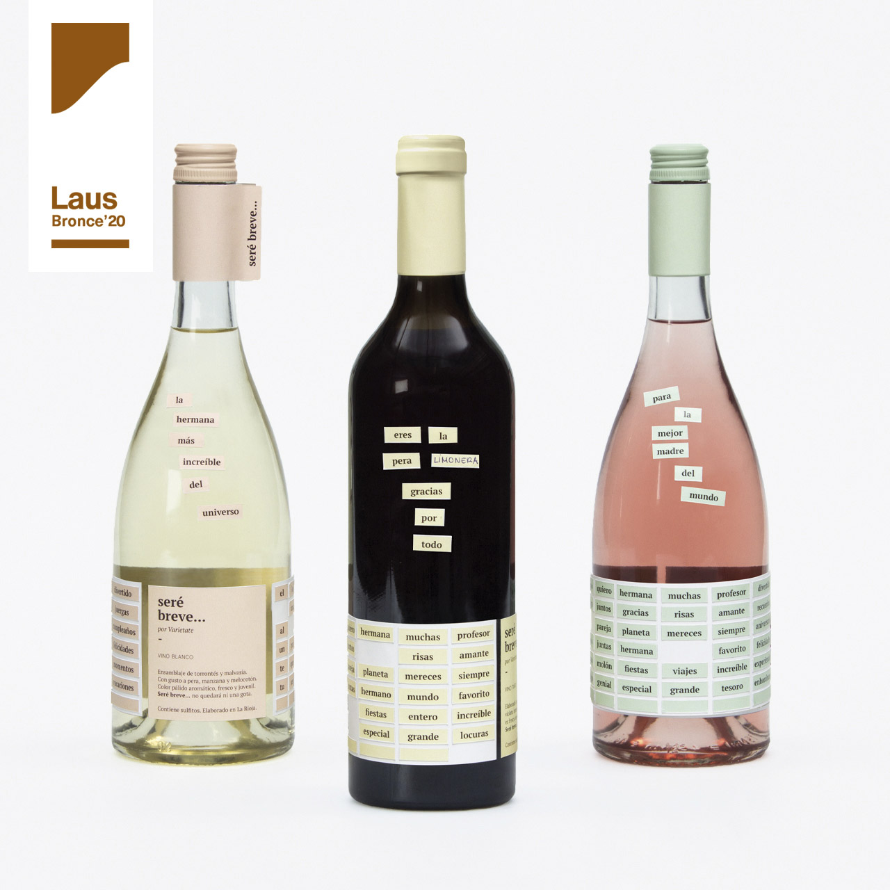 Laus de bronce para Seré Breve: éxito en el Máster de Packaging